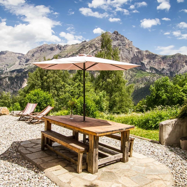 Garden with Mountainview
