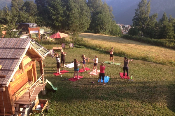 Yoga in the Garden